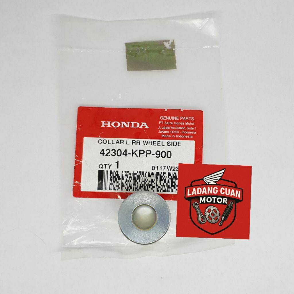 42304KPP900 COLLAR L RR WHEEL SIDE BOS BOSH BUSH RODA VELG BELAKANG SEBELAH KIRI SONIC 150 R ORIGINA