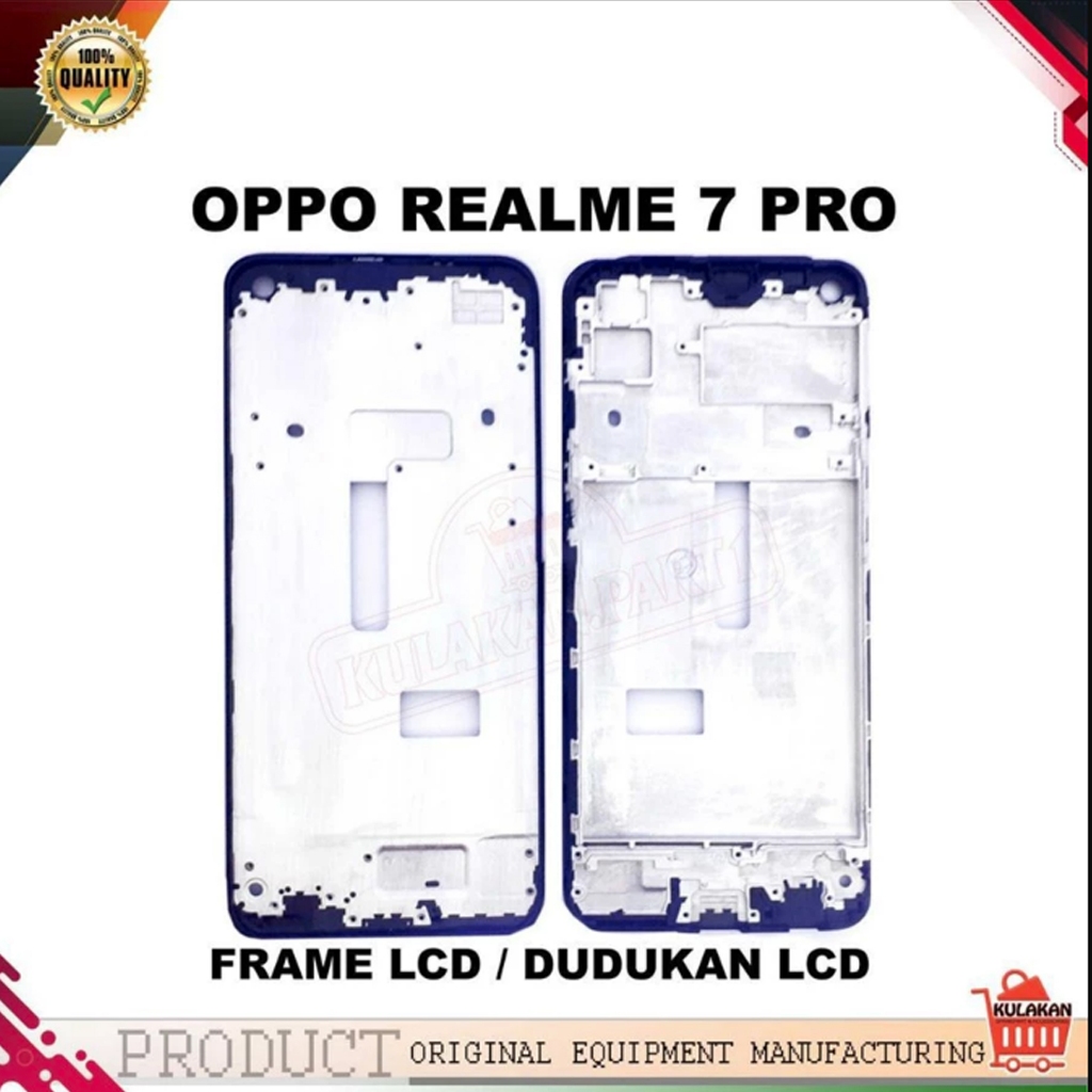 FRAME LCD REALME 7 PRO TULANG TENGAH OPPO REALME 7 PRO NEW ORIGINAL