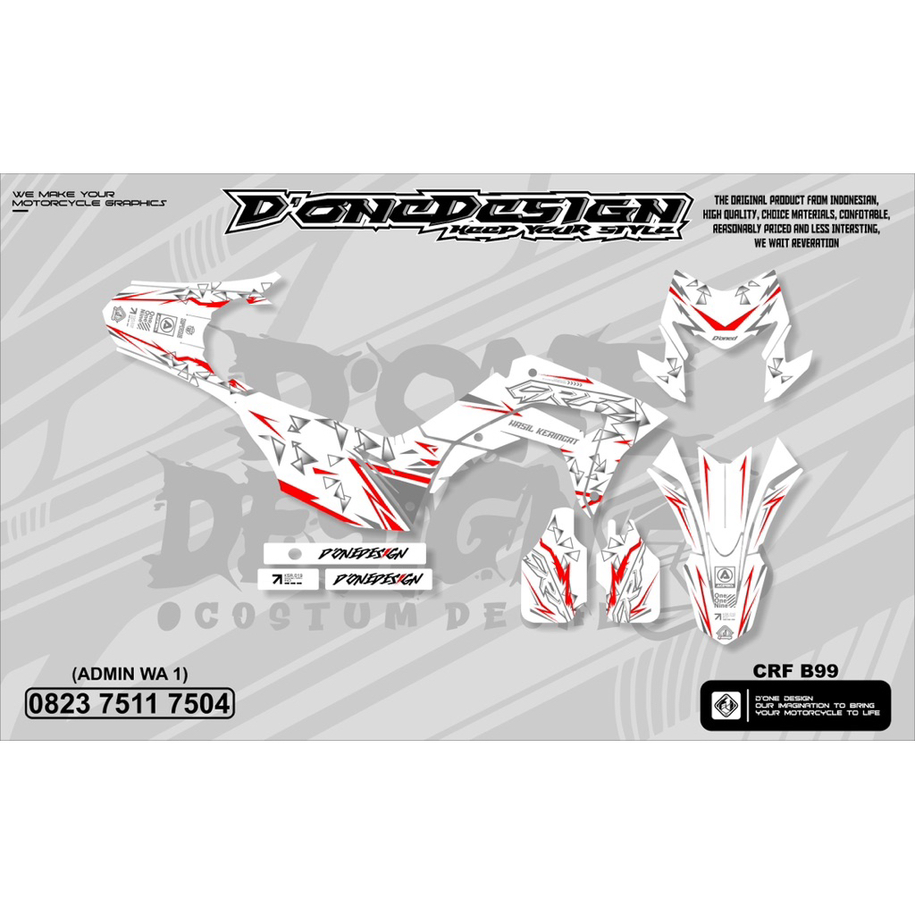 decal crf 150 full hologram