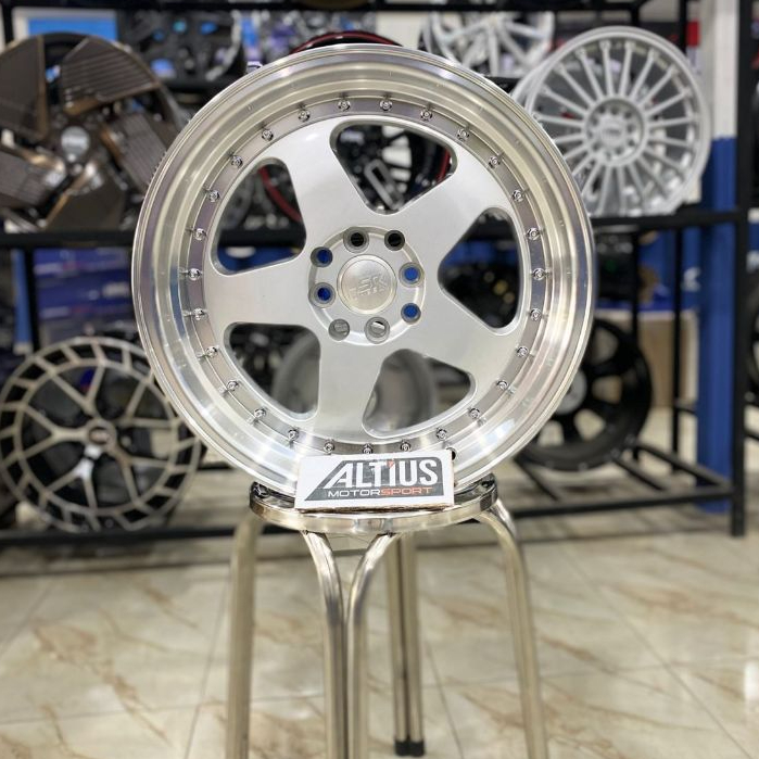 Pelek Mobil Celong R17 HSR BURN Velg Racing Ring 17 Untuk Mobil Yaris, Kijang LGX, Veloz, Fronx dll