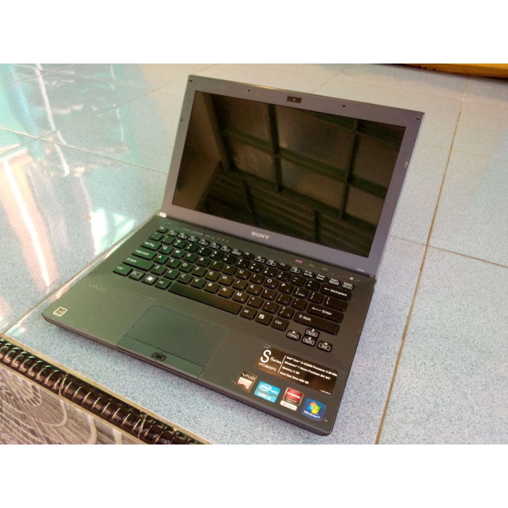 casing laptop Sony vaio S series VPCSB FULLSET mulus