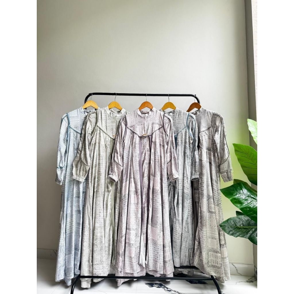 [READY] SYIFA DRESS by JOURNEY SCARVES / Gamis Motif Inner Outer / Sarimbit Dress