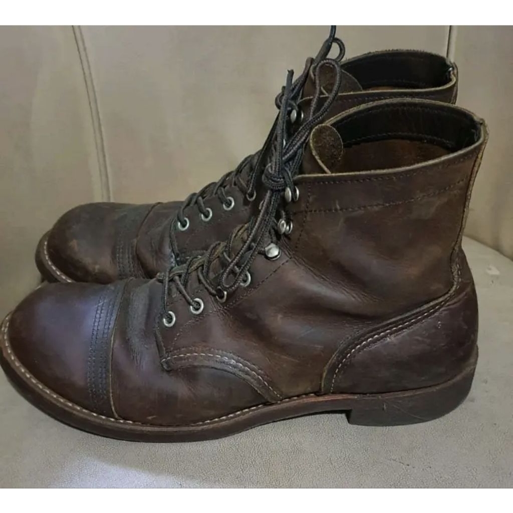 Red Wing Iron Ranger Copper Rough Tough USA Boots
