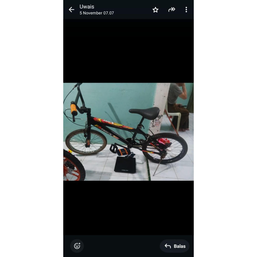 sepeda-bmx--r20 repaint realpick rangka tebal