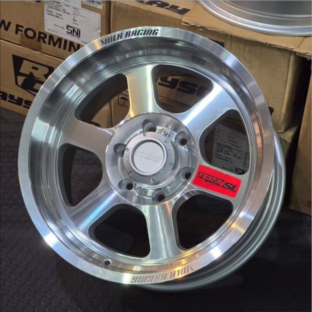 velg ring 17 te37 xt sl lebar 8 velg mobil ring 17 pajero Hilux velg racing ring 17 velg mobil offro