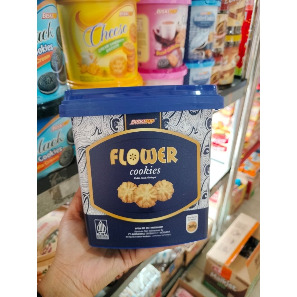 Biskitop Timbo Flower, Black Cherry, Choco Chip (Dus)