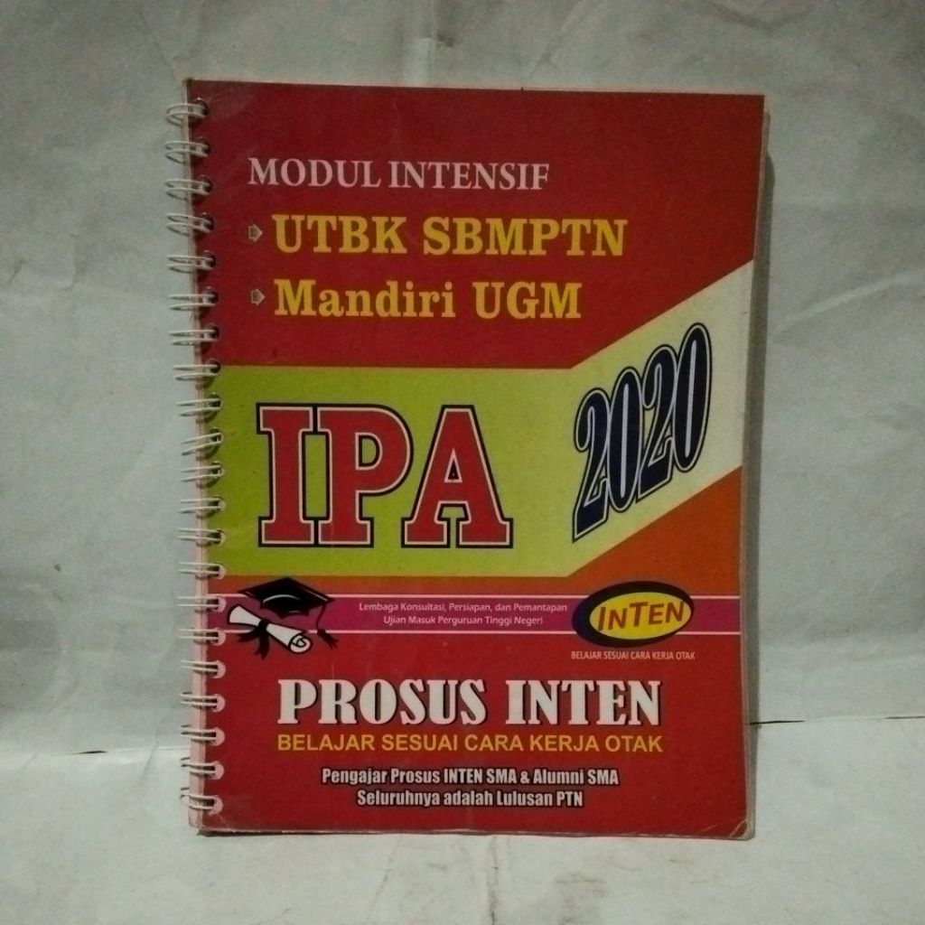 Modul intensif UTBK SBMPTN Mandiri UGM prosus inten