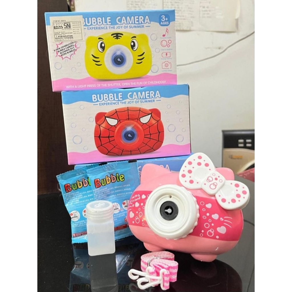 Bubble Camera hello kitty toys / bubble Kamera Gelembung / Elektrik Bubble camera