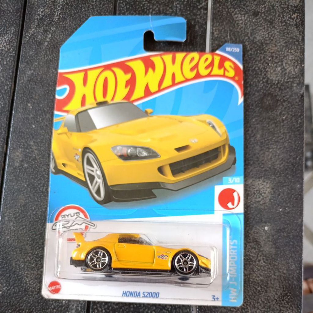 Hotwheels Honda S2000 kuning