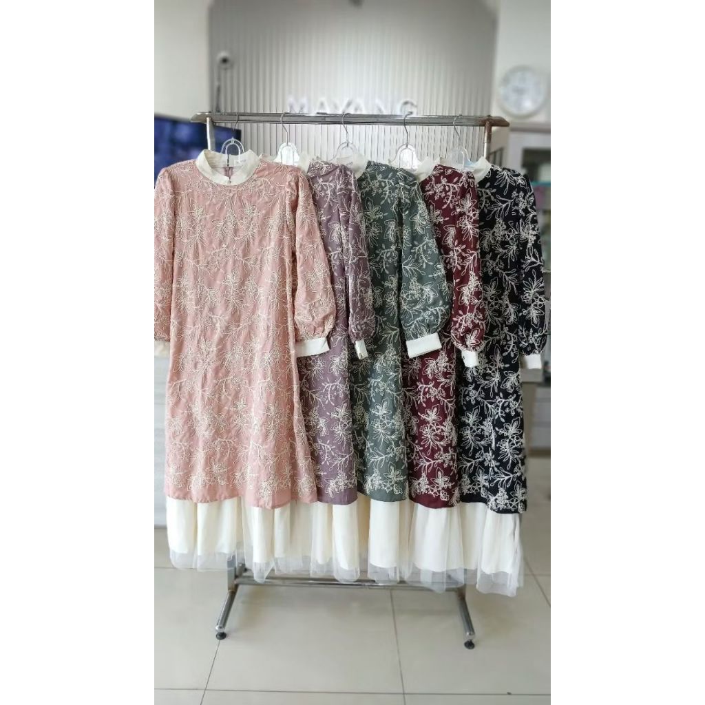 MAYANG COLLECTION - GAMIS BORDIR G03111 [PESANAN KHUSUS]