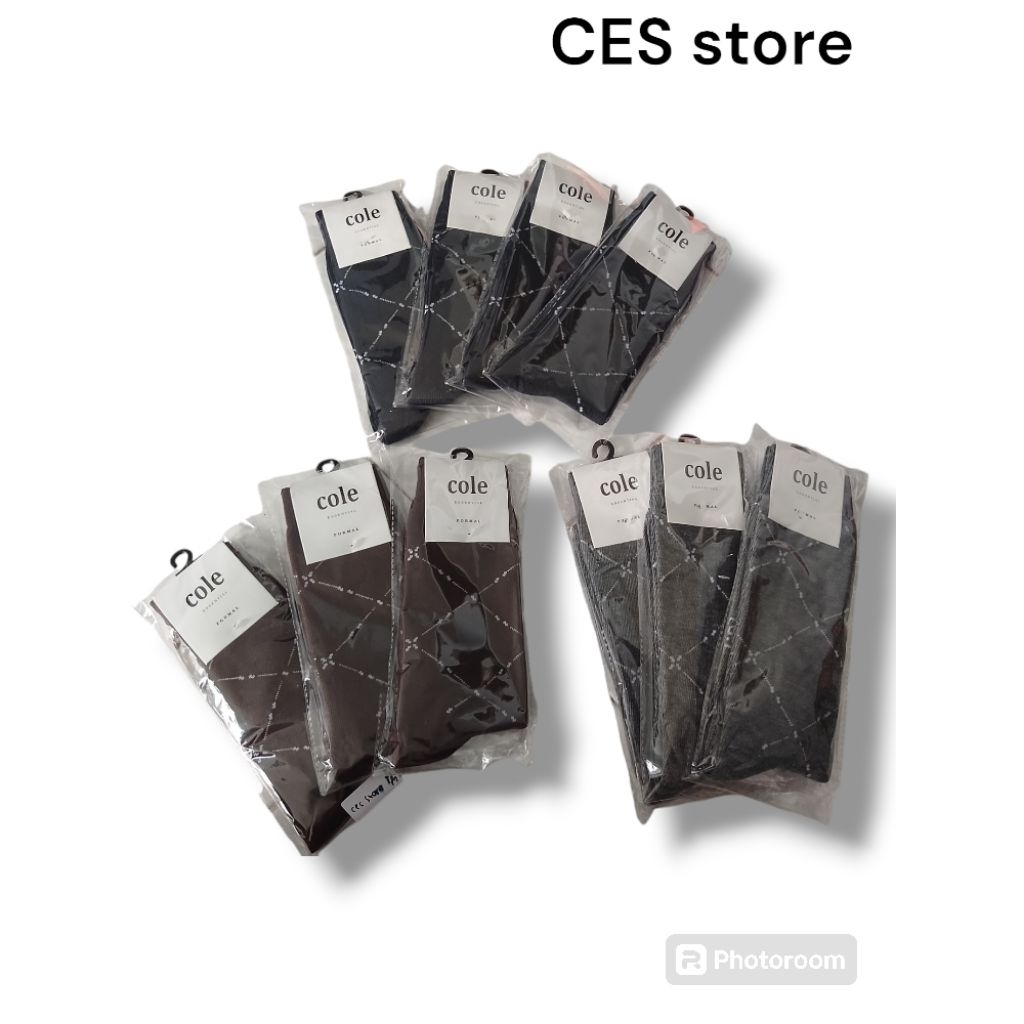 kaos kaki socks pria fashion cole casual formal