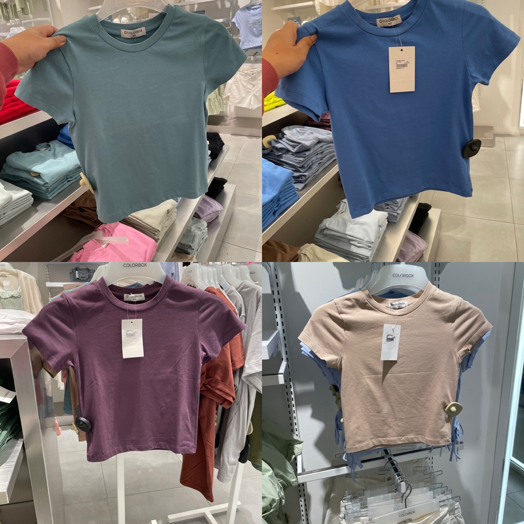 (SALE 50%‼️) Kaos colorbox