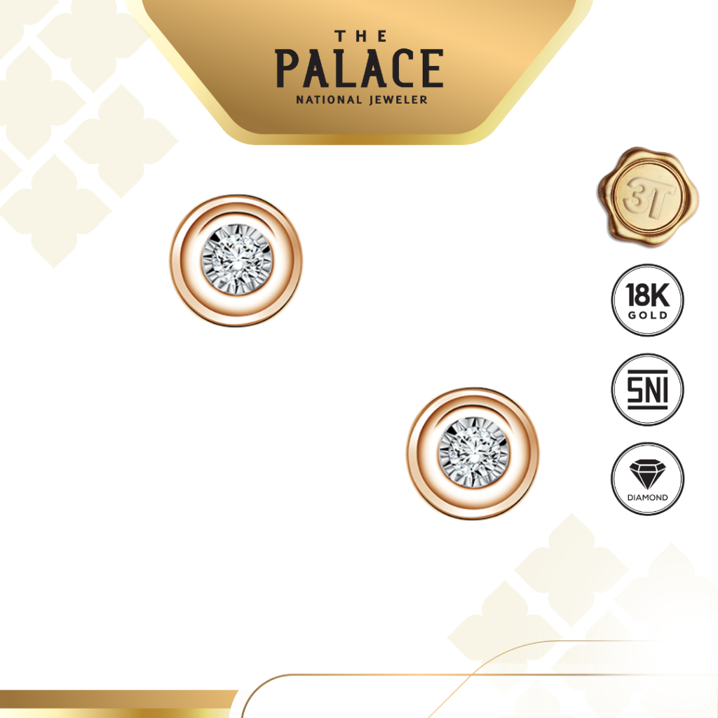 The Palace DJ Solitaire Earring / Anting Anak