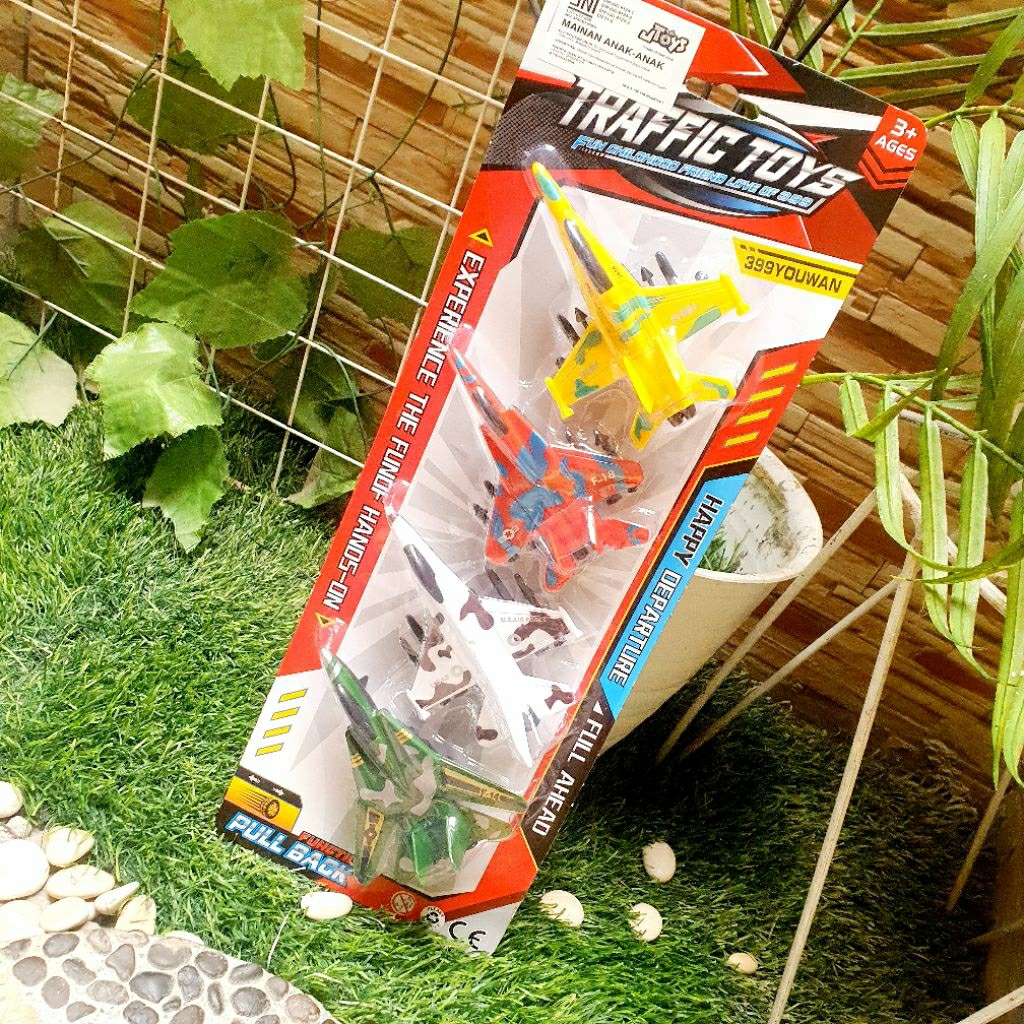 DIECAST PESAWAT TEMPUR F-16 - MINIATUR JET F16 -KOLEKSI MAINAN