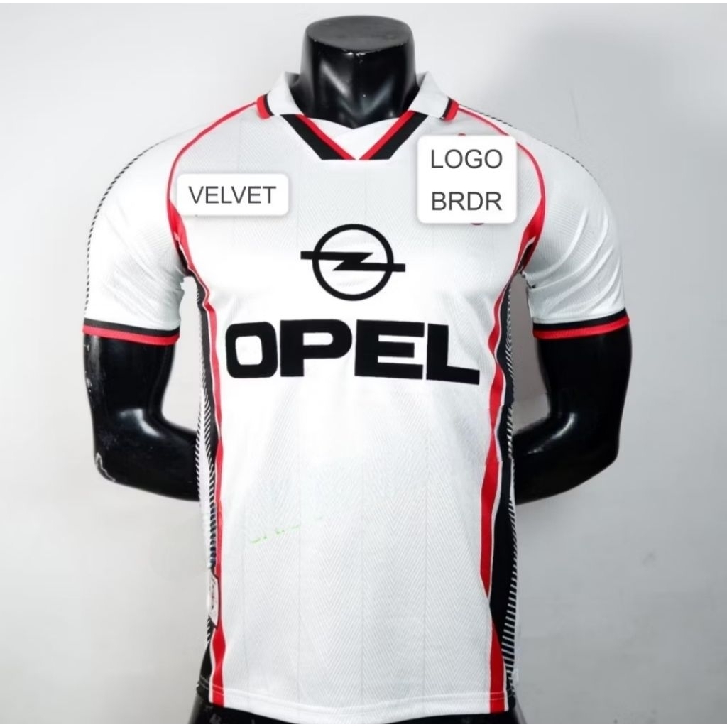 JERSEY BOLA RETRO MILAN AWAY 1997 1998