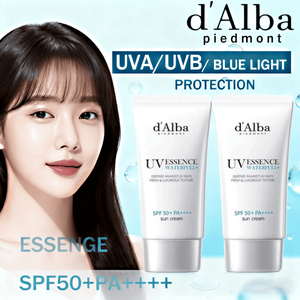 [ORI EXP2028 Beli 2 gratis 1] D'Alba Waterfull Essence Sun Cream / D'Alba Tone Up Sun Cream / SPF 50