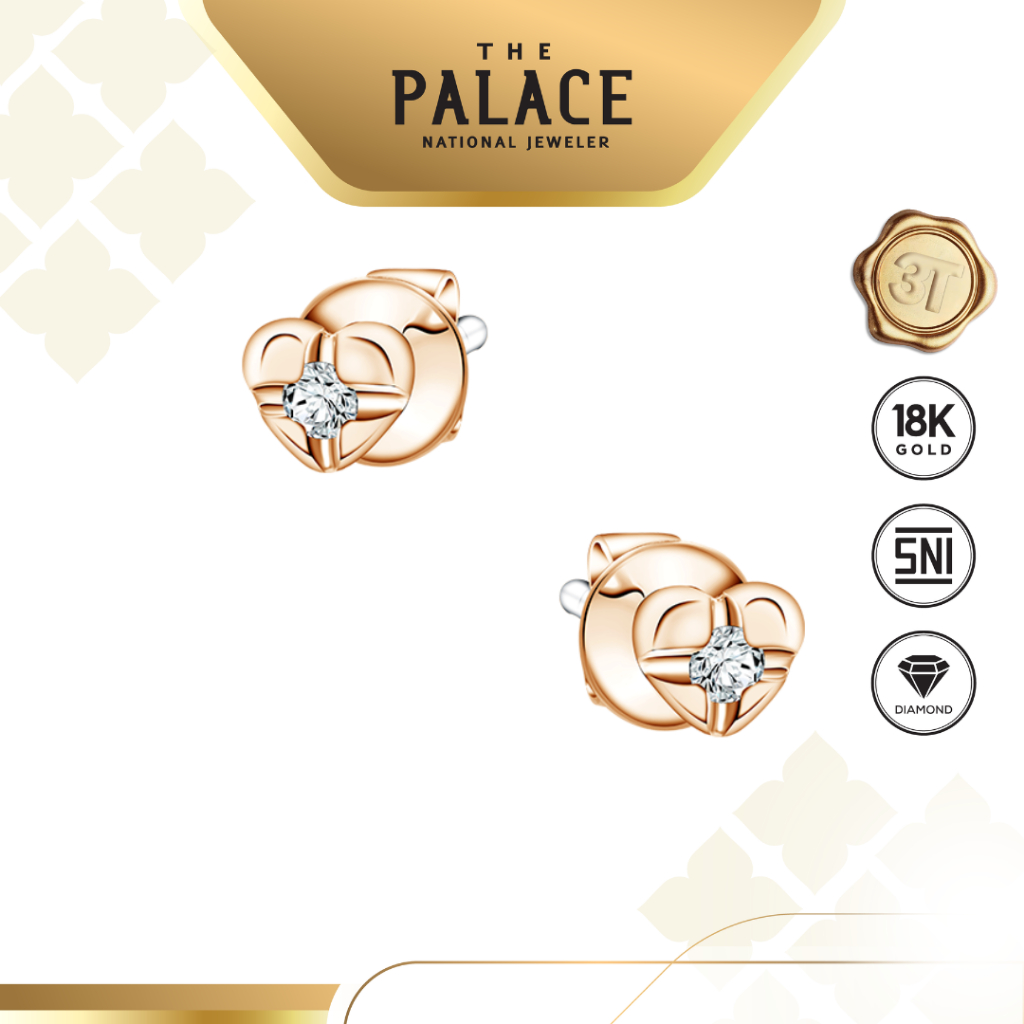 The Palace DJ Love Earring / Anting