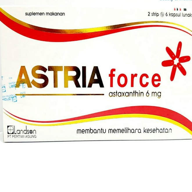 ASTRIA FORCE ASTAXANTHIN 6MG