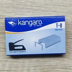 Isi Staples Kangaro T-8 T8 / Isi Stapler Tembak Gun Tacker Besar Kangaro