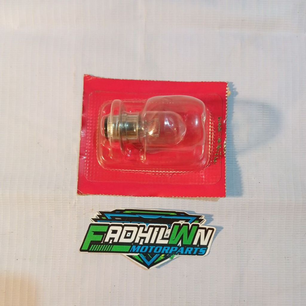 Bohlam Lampu  Depan Ori 12V 25/25W ( 34901-KFV-B51) cocok untuk segala type motor bebek( vario, astr