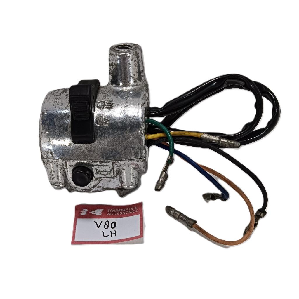 Saklar Yamaha V80 Kiri Holder lampu klakson Yamaha V80