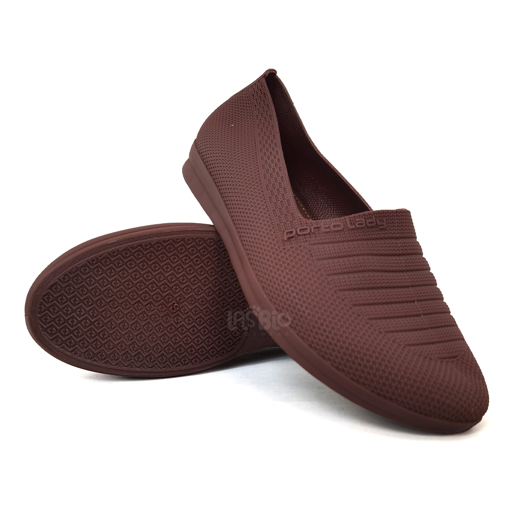 Porto Lady KSM | Sepatu Loafers Flat Slipon Size 36-40