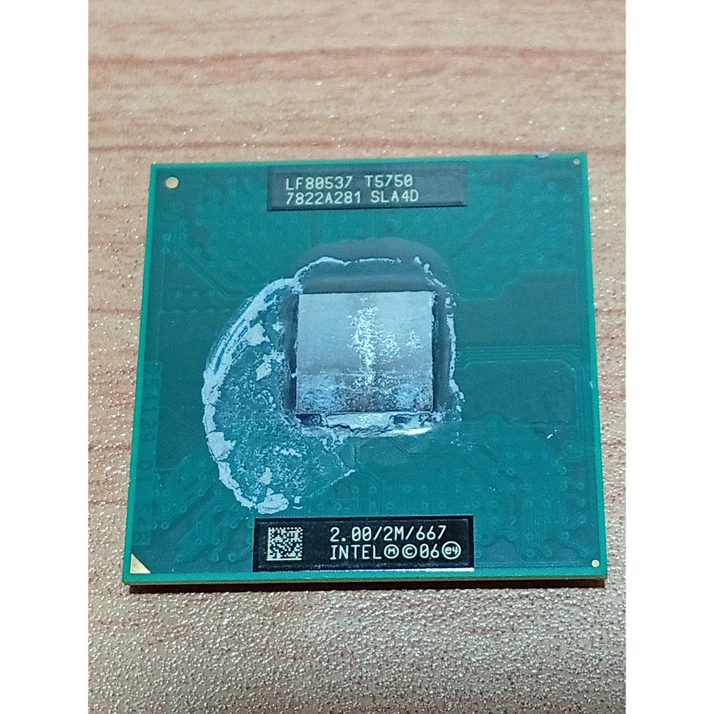 Processor laptop Core 2 duo