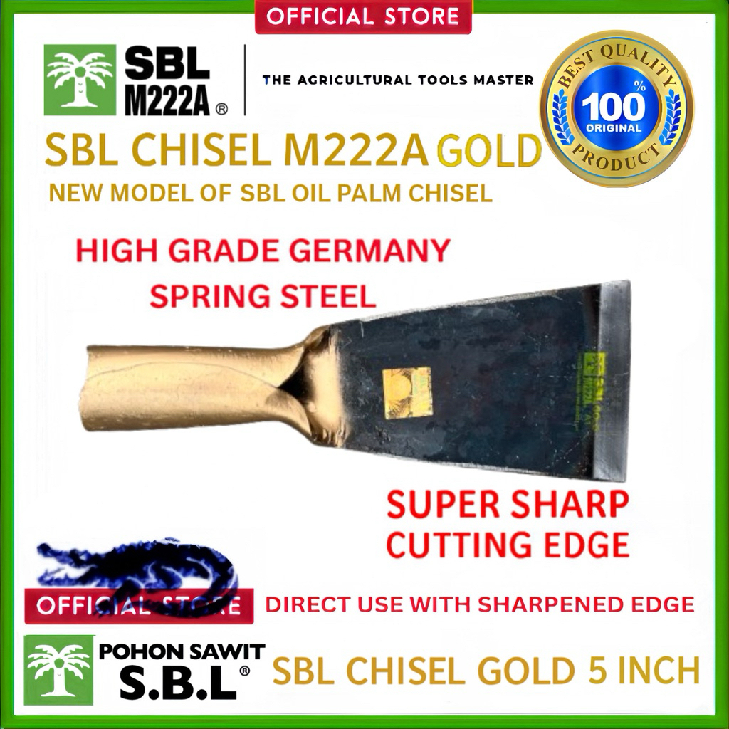 DODOS SBL M222A GOLD PREMIUM UKURAN 5 INCH / DODOS SBL M222A GOLD ORIGINAL / SBL M222A OIL PALM CHIS