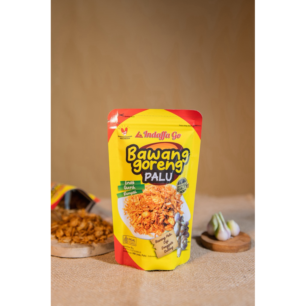 75gram Bawang goreng Palu,Bawang Goreng Khas Palu, bawang merah goreng