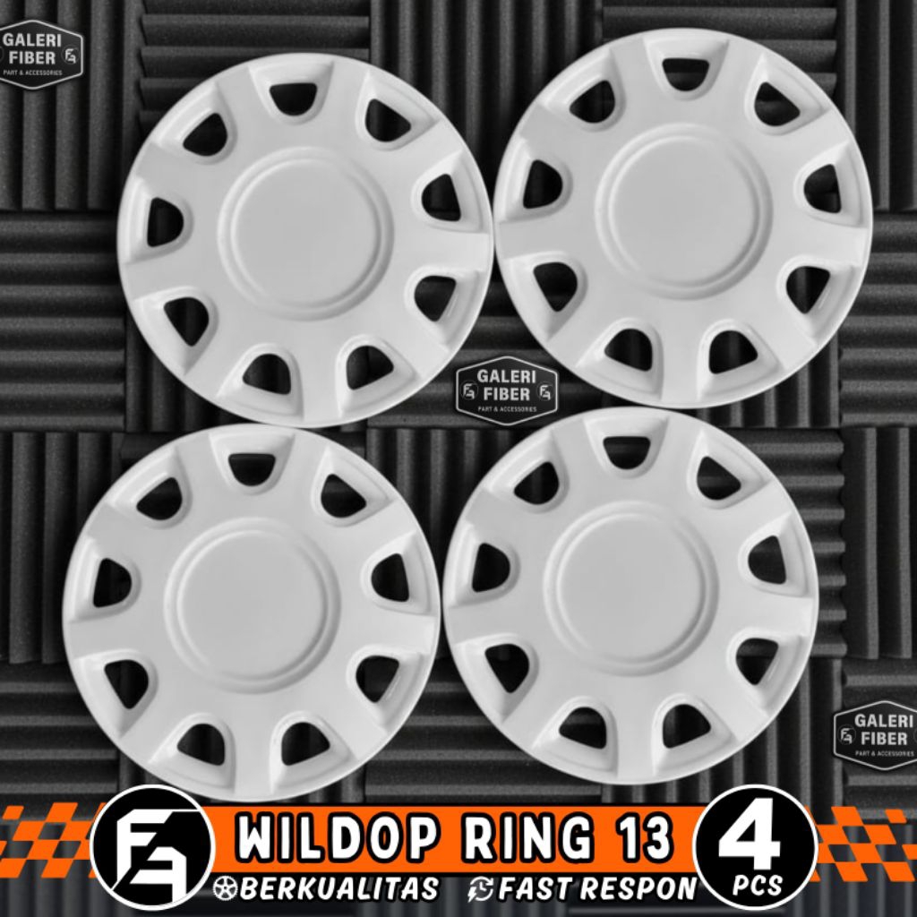wildop wheeldop mobil model custom ring 13 satu set 4pcs