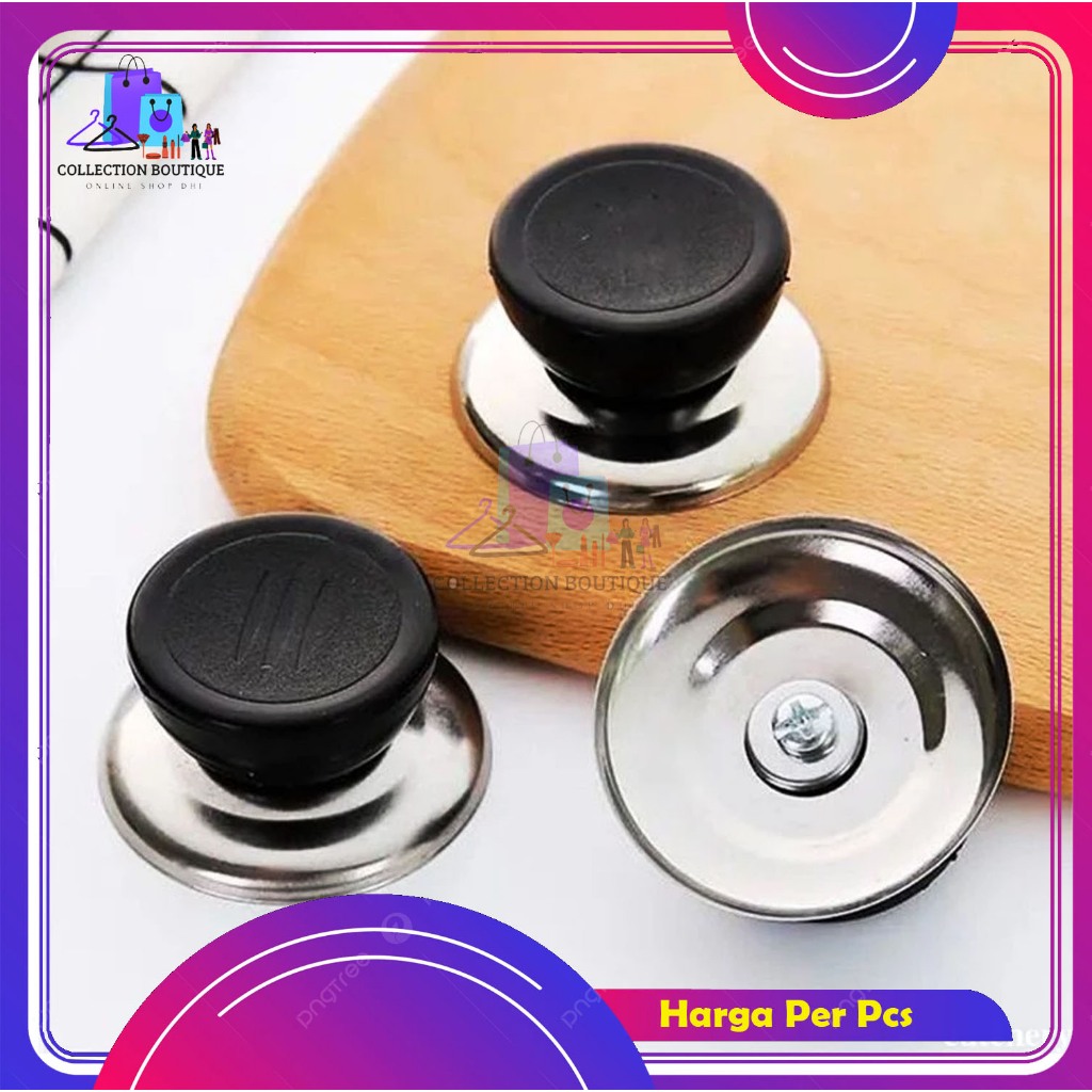 Tutup Panci Kaca Dengan Kaki Teflon Wajan Wokpan