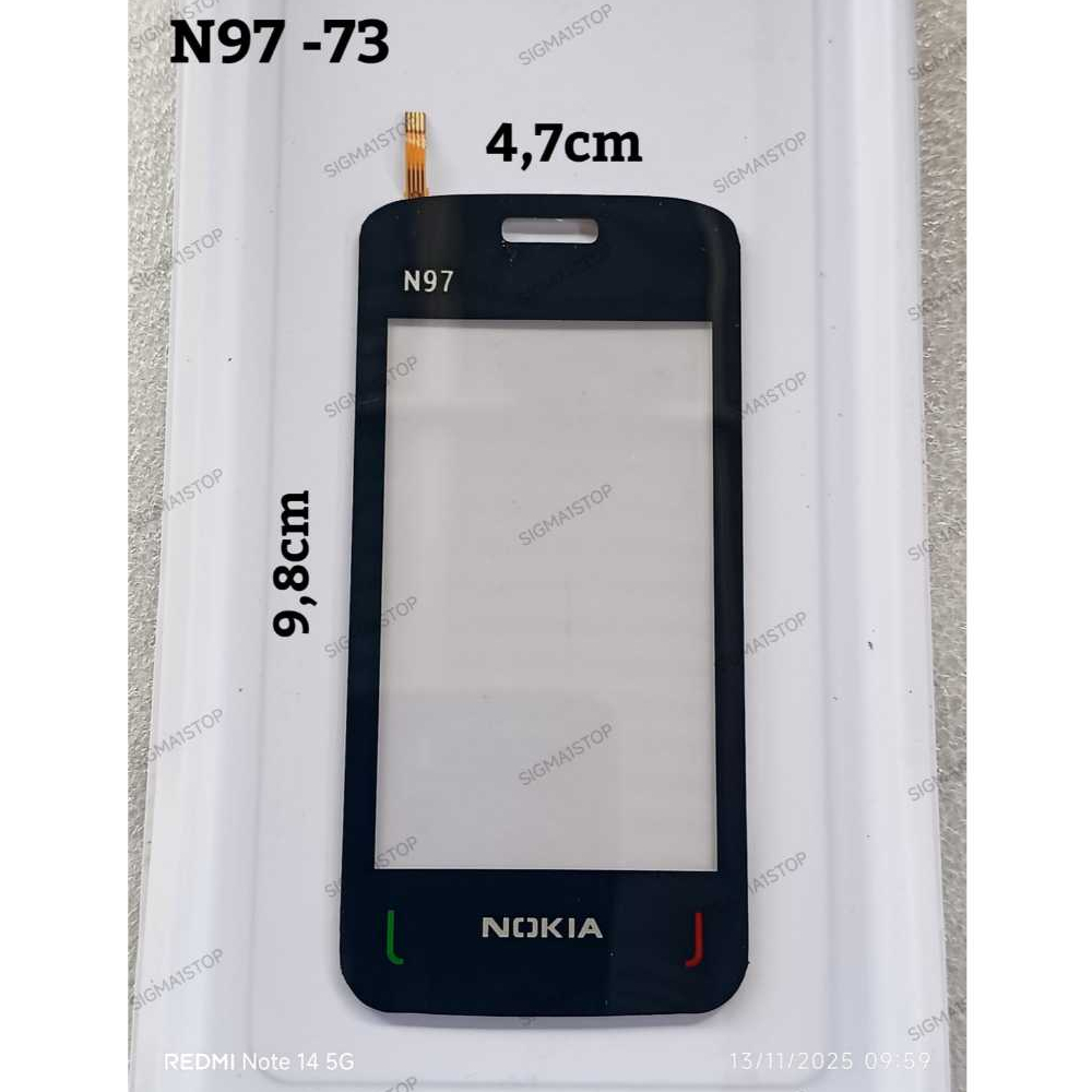 NOKIA N97 - 73 REPLIKA TOUCHSCREEN LAYAR SENTUH TS NOKIA CHINA JADUL