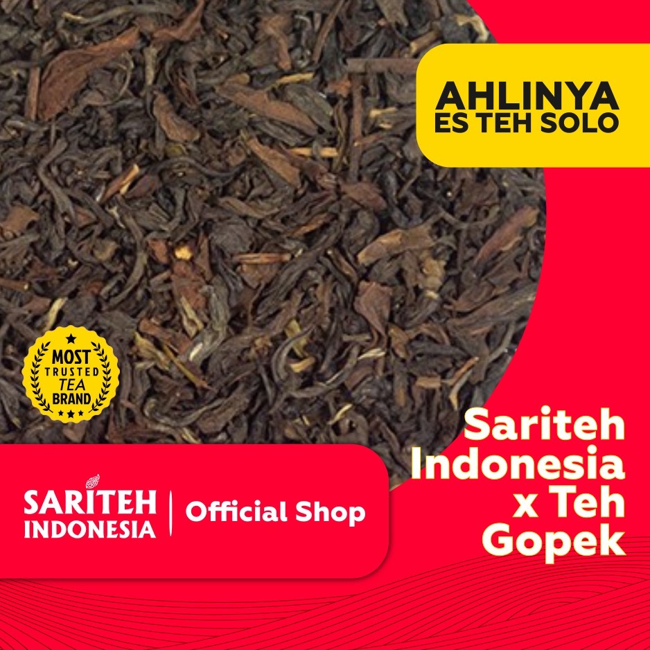 Sariteh Indonesia x Teh Gopek Es Teh Solo Blend | Teh Wangi | Teh Melati | Teh Racik | Teh Jawa