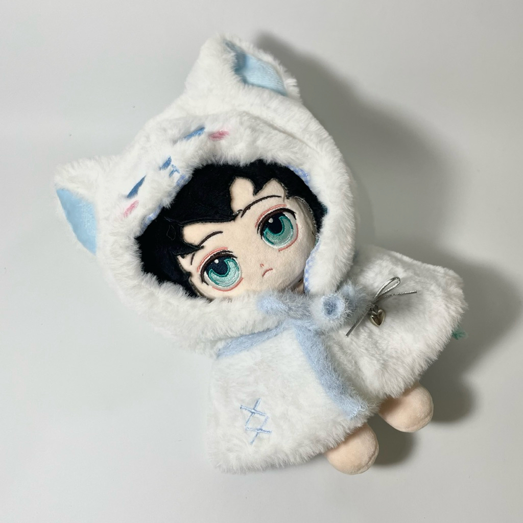 [fanmade] tokito muichiro kimetsu no yaiba demon slayer plushie itadoll 20cm naked doll with skele