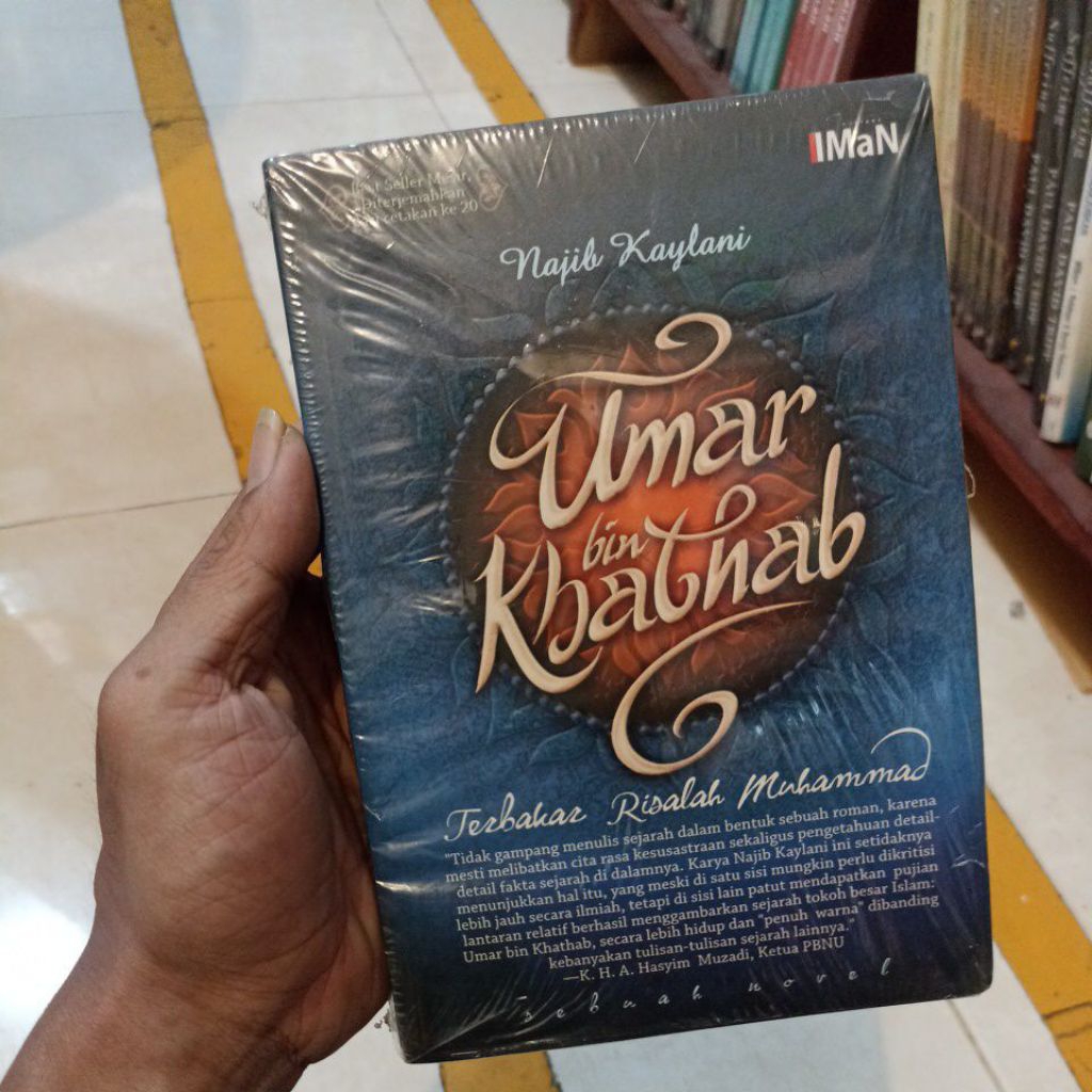 Umar bin Khathab - Terbakar Risalah Muhammad - Najib Kaylani - Buku Agama Obral Original