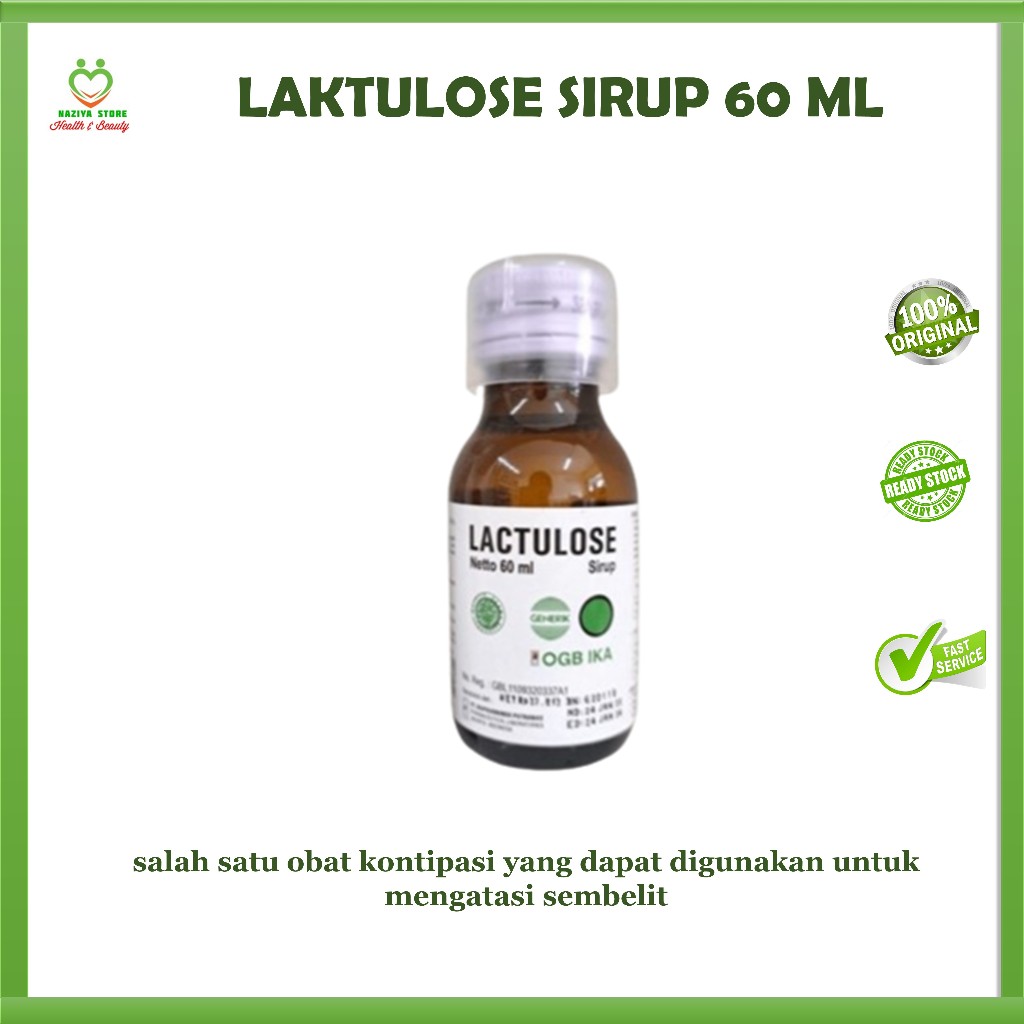 Obat Sembelit Laktulose Sirup 60ml Untuk Bayi