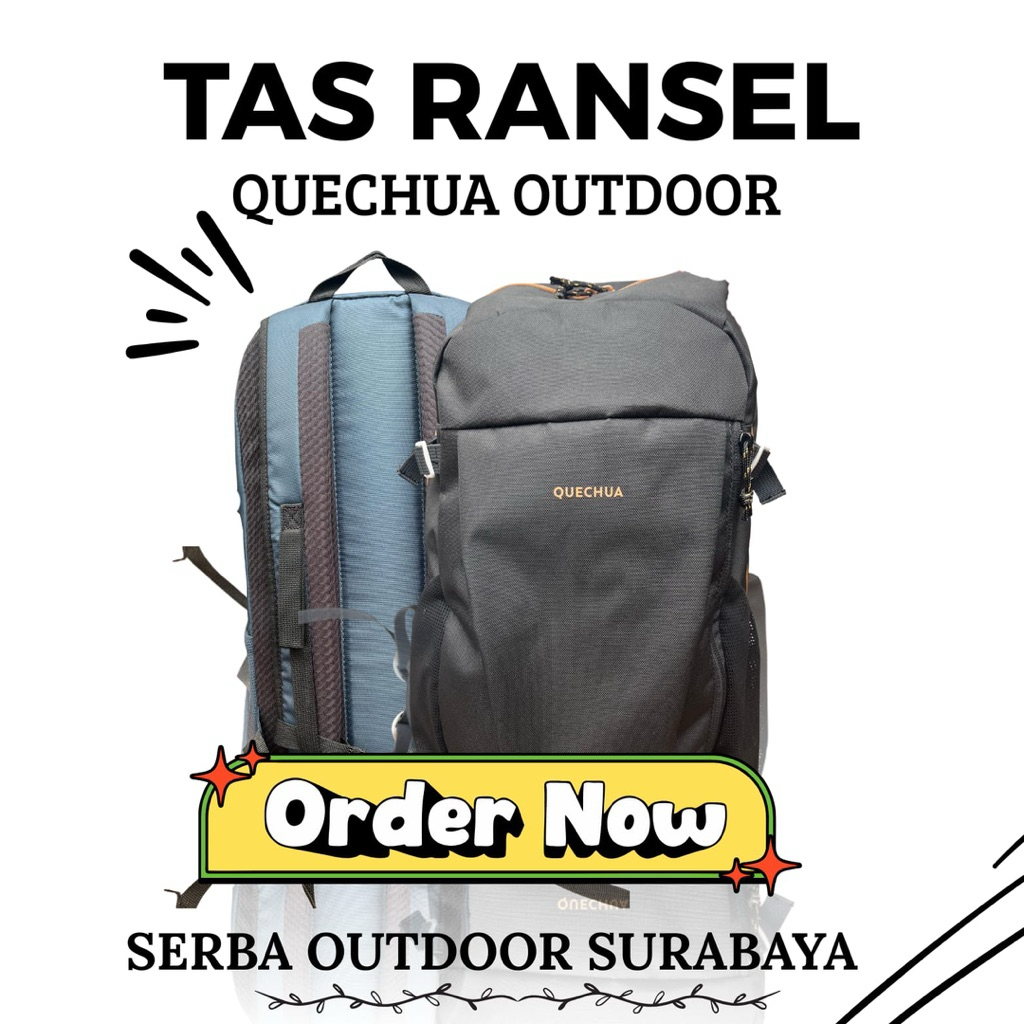 Tas ransel quechua outdoor camping 20L