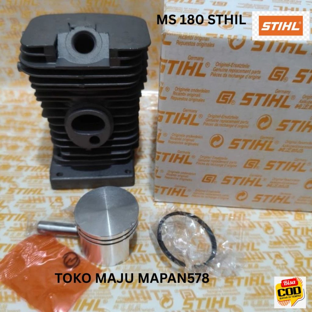 Cylinder Block Senso MS180|Furing MS180|Blok MS180 SENSO GERGAJI KAYU