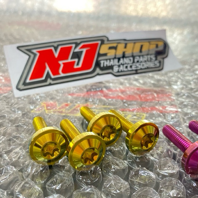 SET BAUT BEHEL Mio sporty Mio m3 Mio j GT 115 j fizr nmax ISI 4 BAUT titanium/stainless original ant