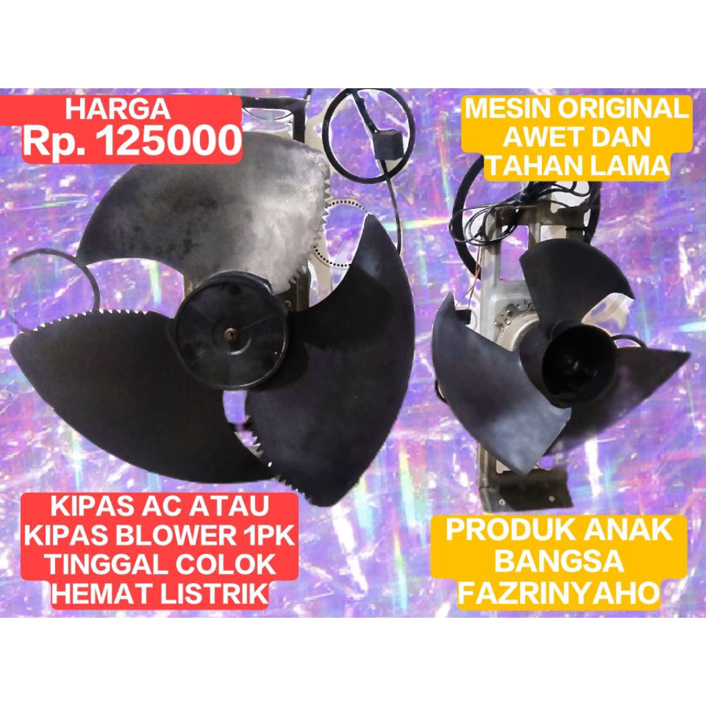 KIPAS ANGIN AC 1PK HEMAT LISTRIK