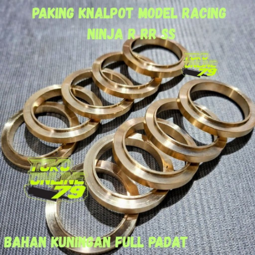 PAKING KNALPOT Perpak Knalpot MODEL RACING Knalpot NINJA R RR SS ZX 150 BAHAN KUNINGAN