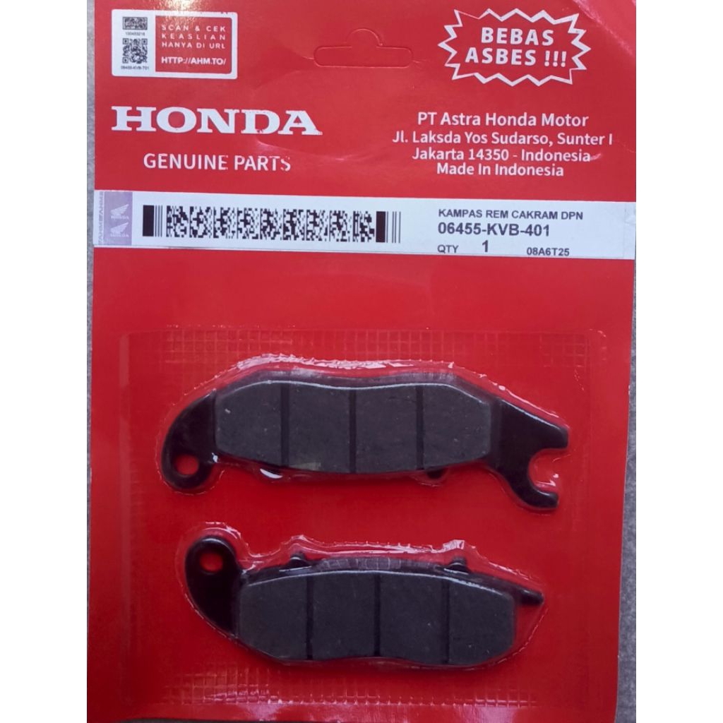 diskpad / kampas rem vario 110
