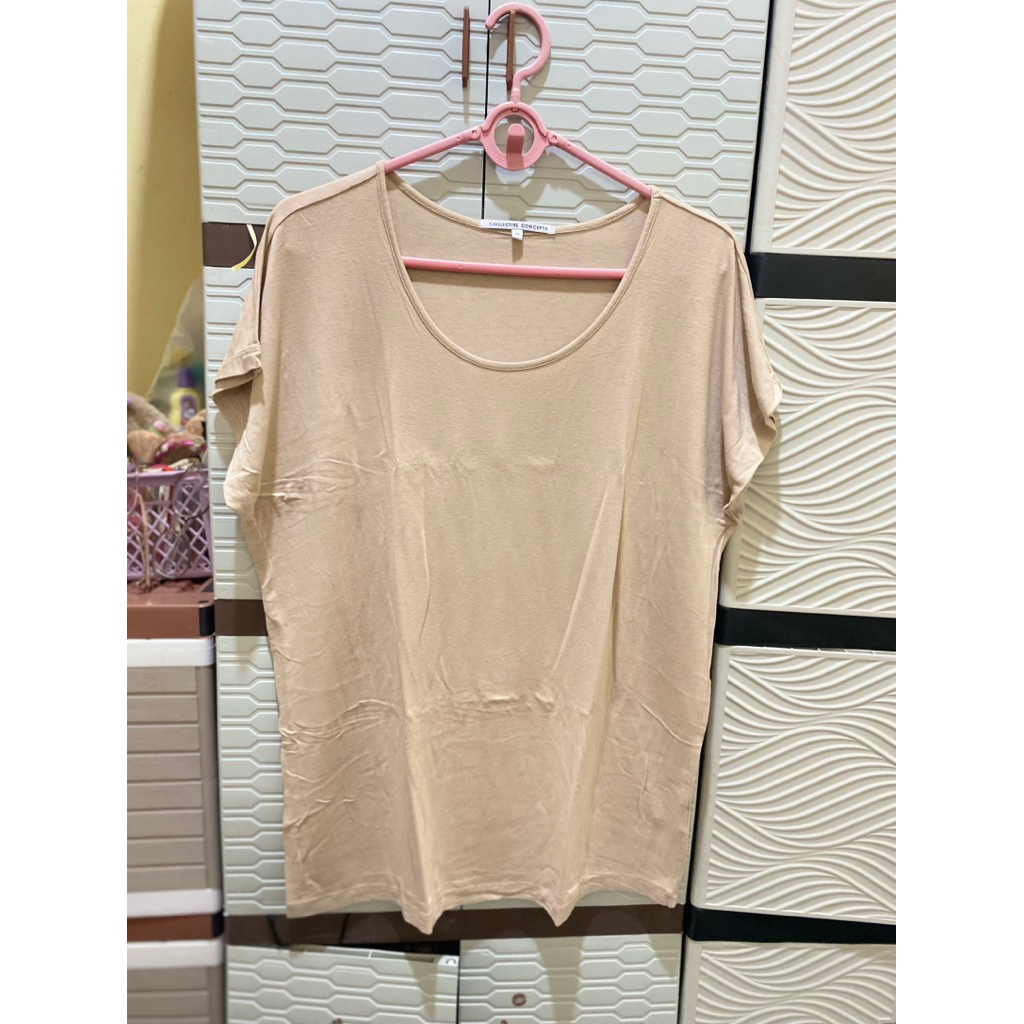 kaos Valley girl warna nude dapat 2