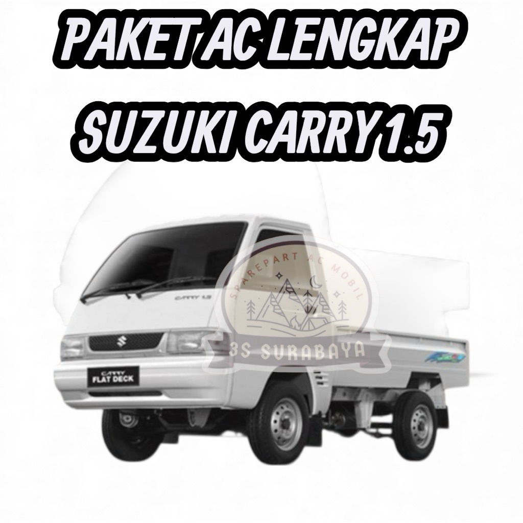 Paket Ac Suzuki Carry 1.5 Pickup/ Minibus Lengkap Tinggal Pasang Ac mobil (Abru/New)