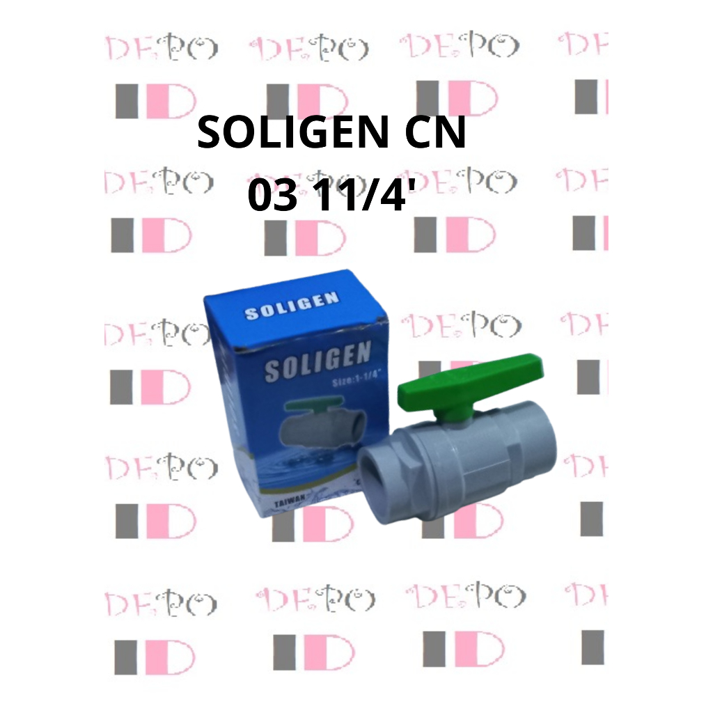 Soligen Ballvalve PVC Soligen CN003 1 1/4''