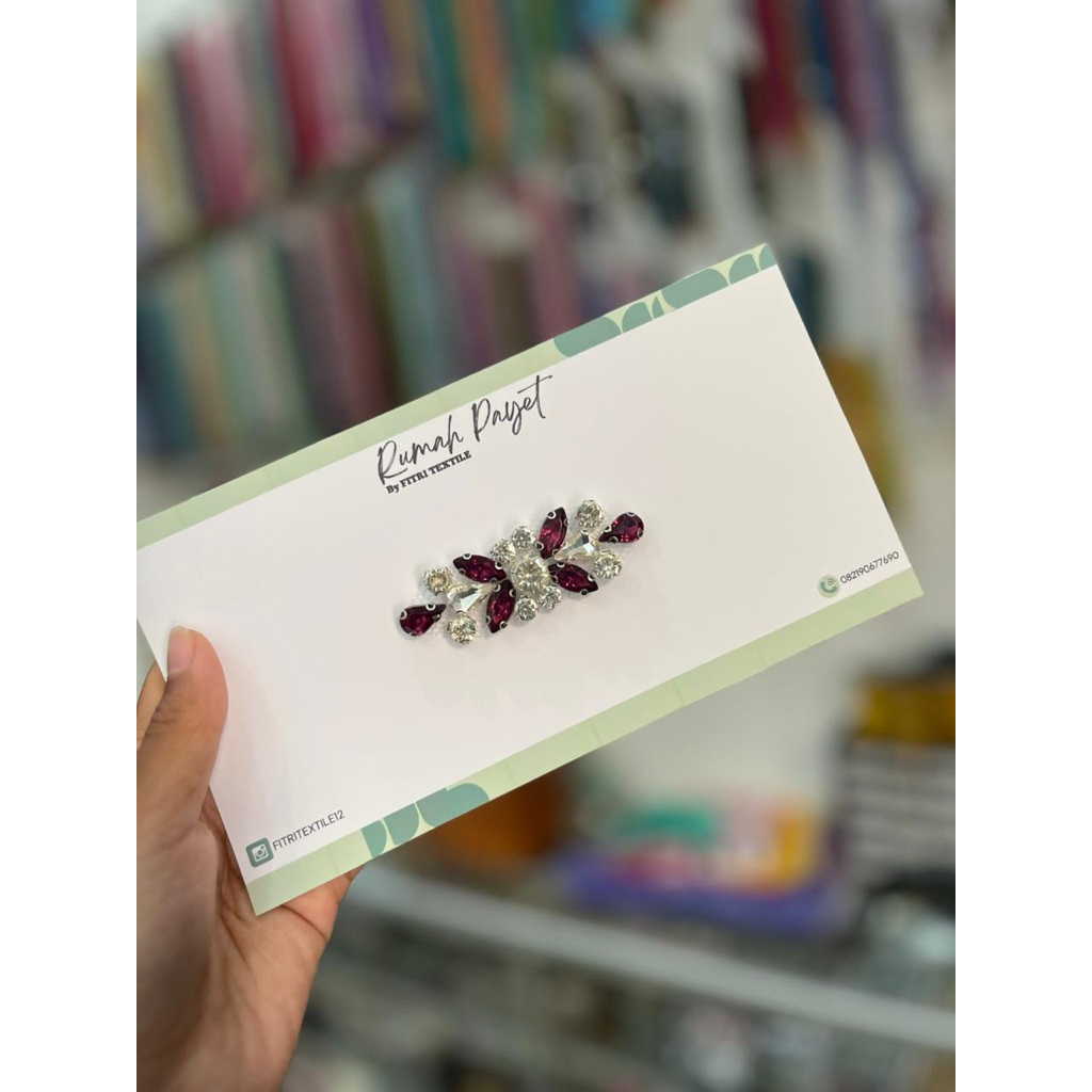 Payet rangkai pinggang & tangan bahan cangkang