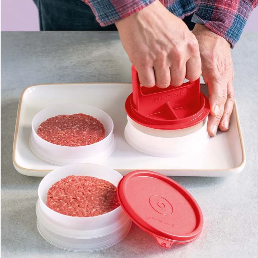 Tupperware Burger Press alat pembuat burger patty Promo Agustus