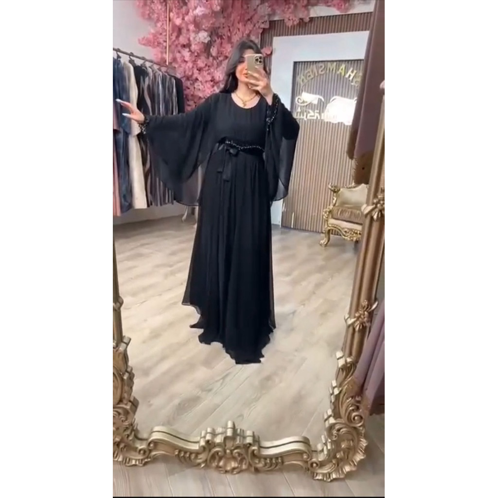 ABAYA KAFTAN PAYET ORIGINAL MESIR
