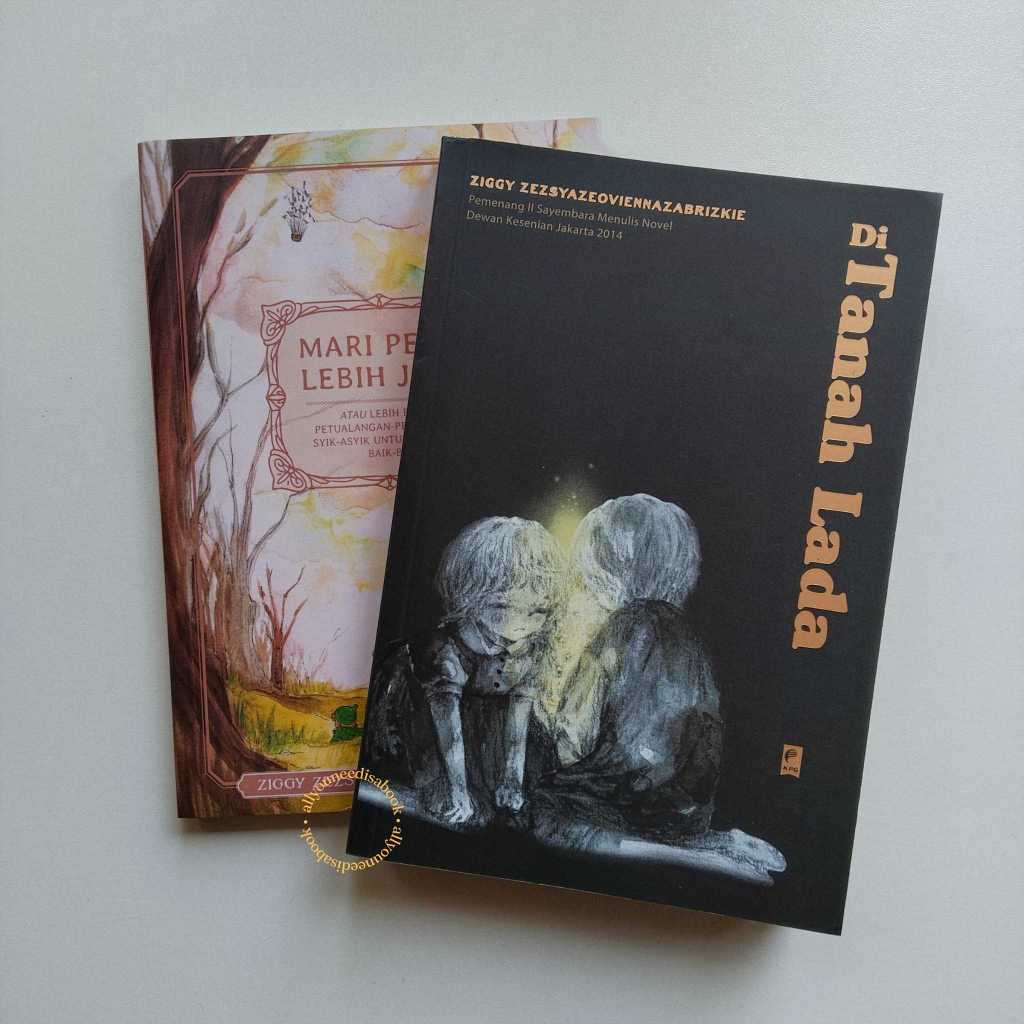 (PRELOVED) Novel Ziggy Zezsyazeoviennazabrizkie + Bonus TTD Penulis