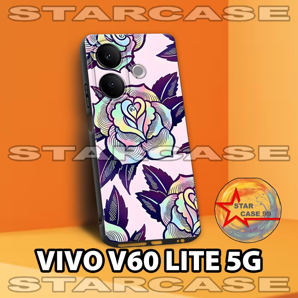 Softcase karet vivo v60 lite 5g terbaru /S5/case vivo v60 lite 5g/casing vivo v60 lite 5g